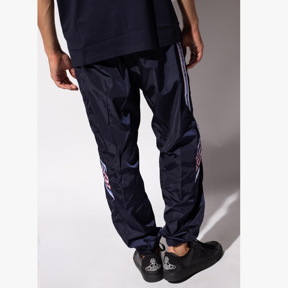 Versace Greca Tapered Track Pants - Picture 2 of 9